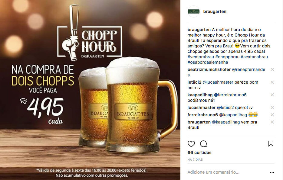 Redes Braugarten e Jig’s